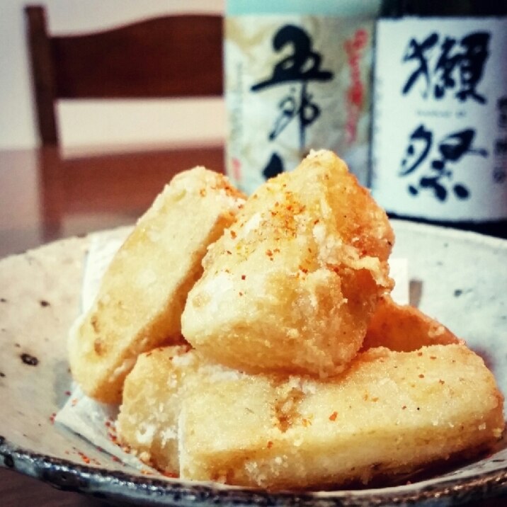 ほくほく美味しい♥おつまみに長芋<山芋>唐揚げ♪